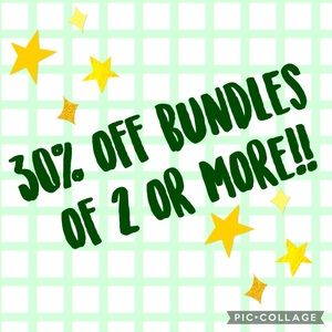30% off bundles!!